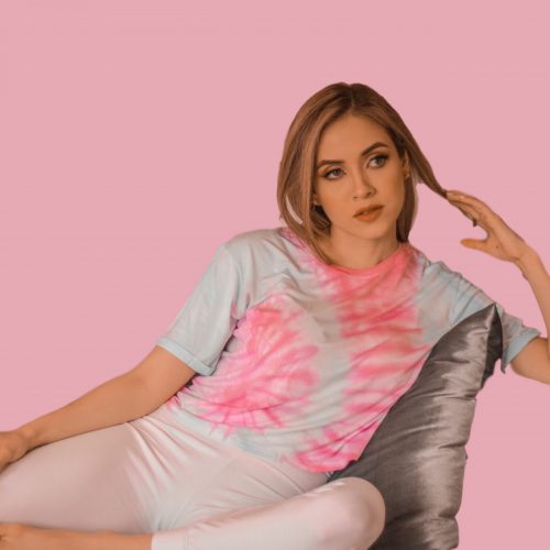 PINK & TURQUOISE TIE DYE SET