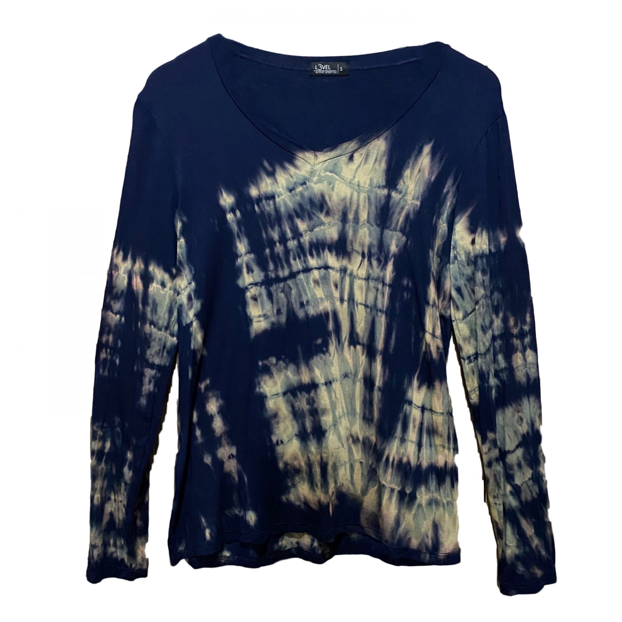 SWEATSHIRT TIE DYE AZUL